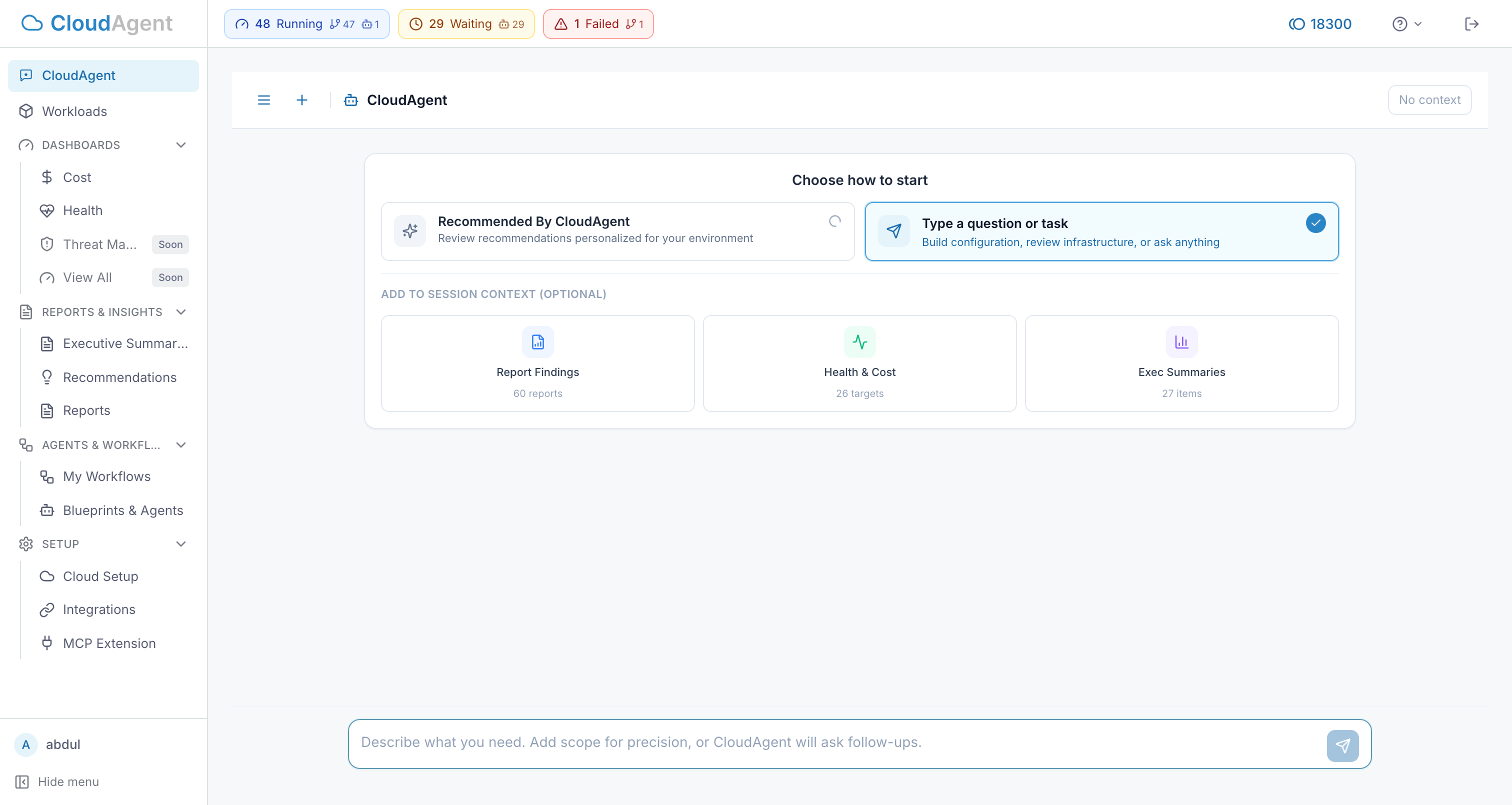 Dashboard Overview